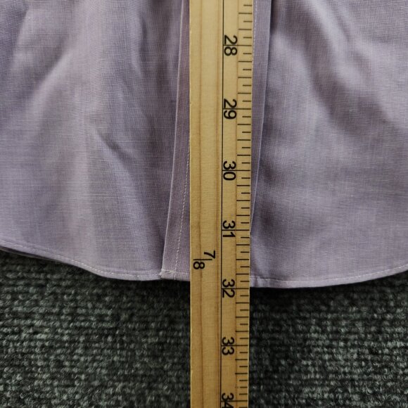 Brooks Brothers Purple Non-Iron Classic 15.5 35 Cotton Button Up Mens Shirt - Picture 10 of 16